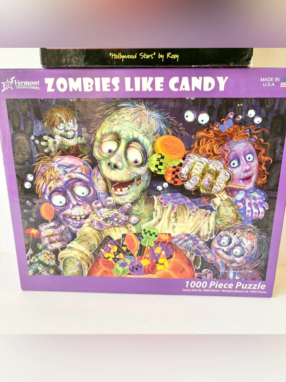 Jigsaw Puzzle‎ Lot Zombies & Hollywood 750 & 1000 Pieces